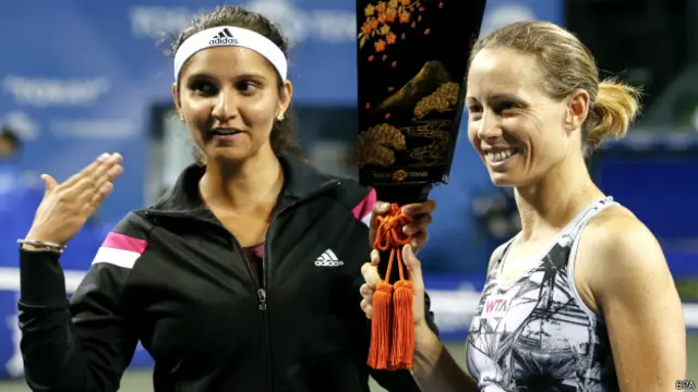 सानिया मिर्ज़ा, कारा ब्लैक