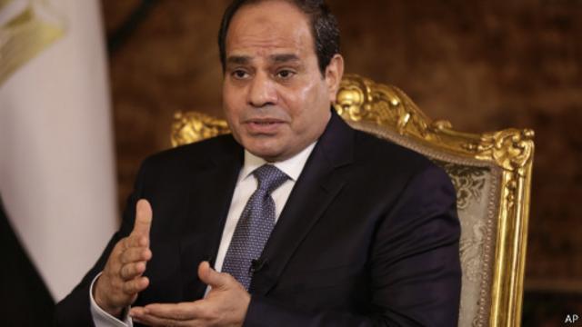 السيسي قال "مصر متسامحة للغاية مع أي شخص لا يستخدم العنف."