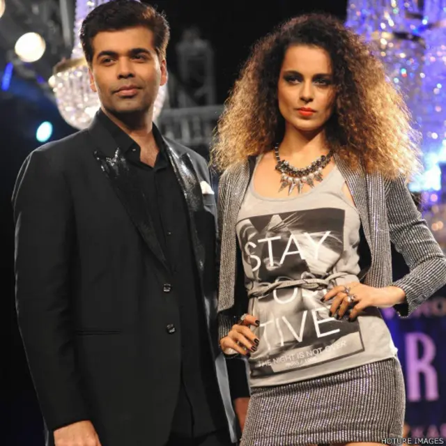 करण जौहर, कंगना रनौत