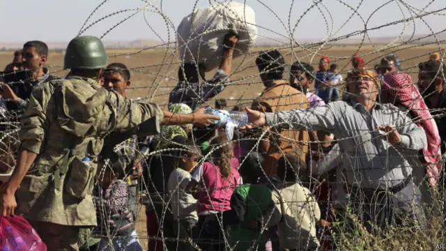 तुर्की में कुर्द शरणार्थी