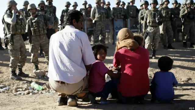 तुर्की में कुर्द शरणार्थी