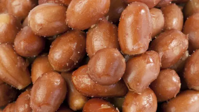مشرقی ایشیائی ممالک میں تلی ہوئی مونگ پھلی کم ہی کھائی جاتی ہے
