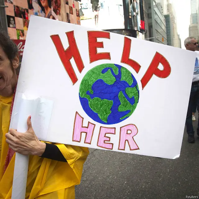 क्लाइमेट मार्च, पर्यावरण में बदलाव के ख़िलाफ़ प्रदर्शन