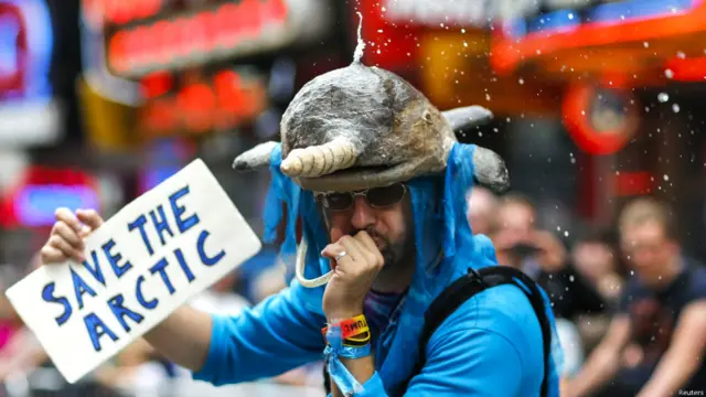 क्लाइमेट मार्च, पर्यावरण में बदलाव के ख़िलाफ़ प्रदर्शन, अमरीका 