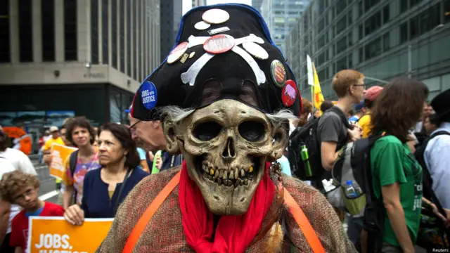 क्लाइमेट मार्च, पर्यावरण में बदलाव के ख़िलाफ़ प्रदर्शन, अमरीका 