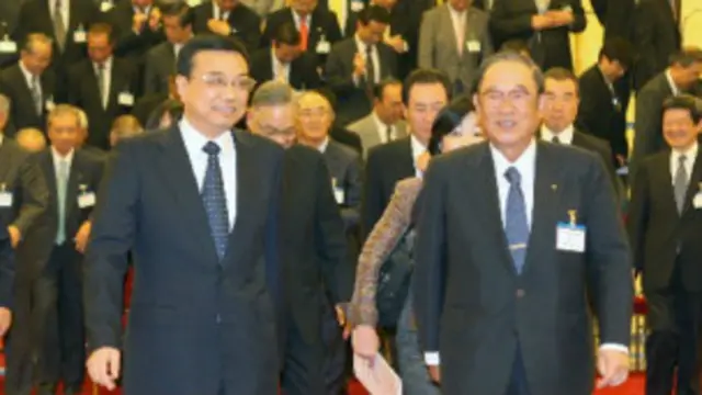 日中經濟協會代表團去年11月訪華時未能見到習近平和李克強，此次能否與兩人會面尚難預料
