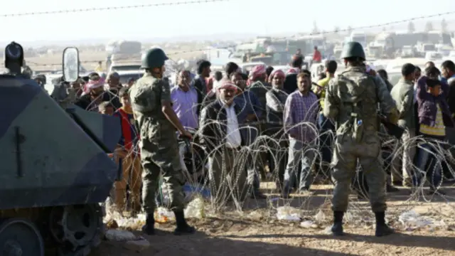 مرز ترکیه و سوریه