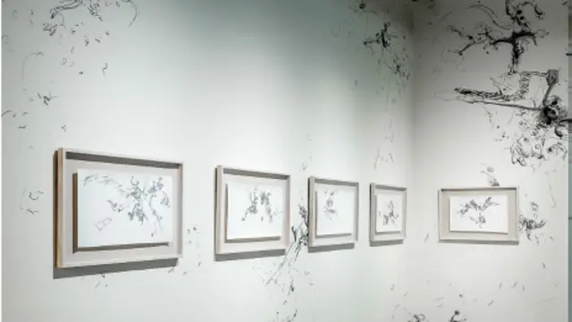 王郁媜的作品在台北双年展上展出
