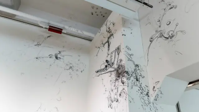 王郁媜的作品“最后的开始”在台北双年展上展出