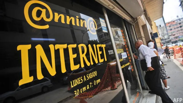 Café internet en Caracas