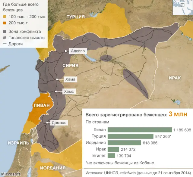 Сирийские беженцы