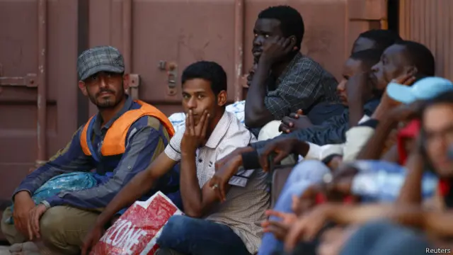 Нелегальные мигранты на Мальте