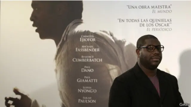 El director Steve McQueen, en el estreno de "12 años esclavo" en España