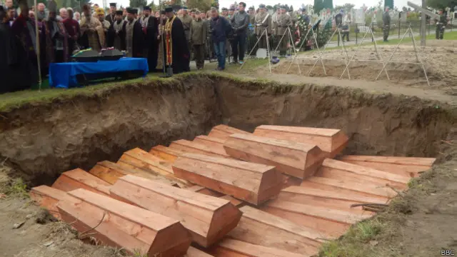 Перепоховання жертв Другої світової