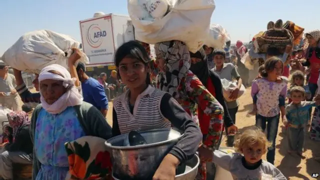 Lebih 130.000 orang telah meninggalkan Suriah akibat pertempuran