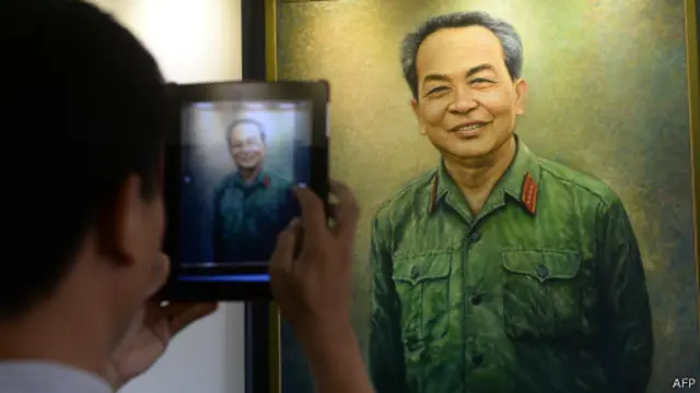 Đại tướng Võ Nguyên Giáp được nhiều người ngưỡng mộ