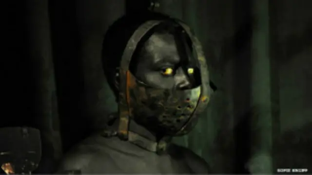 актер, изображающий раба