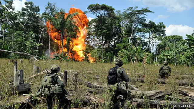 Pemberontakan Farc terjadi sejak 1964, dan menewaskan 220.000 orang