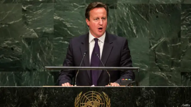 英國首相卡梅倫(24/09/2014)