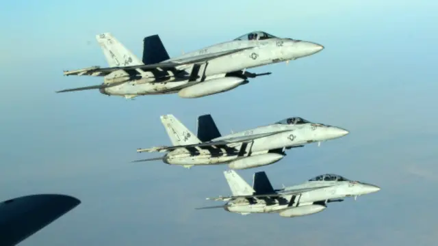 Các cuộc không kích ở Syria đang diễn ra liên tục