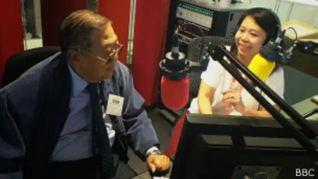 ဘီဘီစီ ဦးနေဝင်းကို ကျေးတမာနဲ့ ပေဖူးလွှာ နောက်ဆုံး အစီအစဉ်မှာ တွေ့ရစဉ်