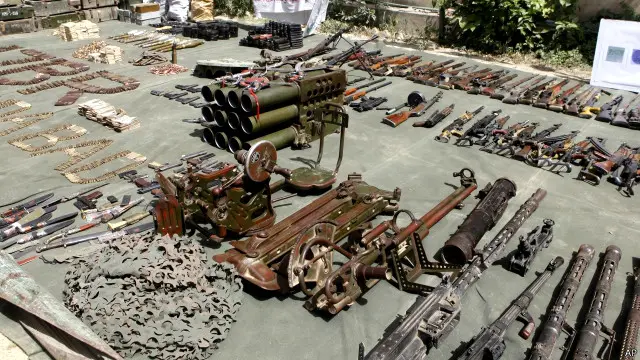 شمالی وزیرستان میں کارروائیوں کے دوران مختلف نوعیت کے 18087 ہتھیار اور 253 ٹن دھماکہ خیز مواد بھی برآمد کیا گیا ہے