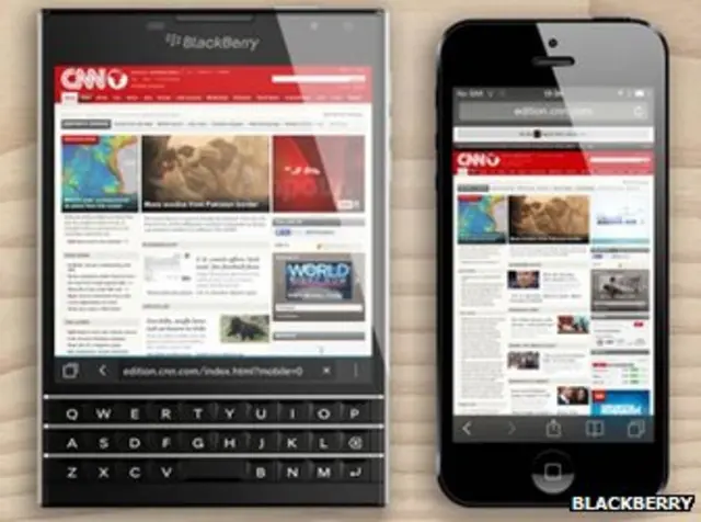 مقایسه بلک‌بری با آی‌فون 5
