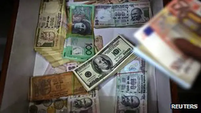 Moneda extranjera en Londres