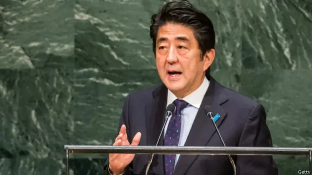 日本首相安倍（25/09/2014）