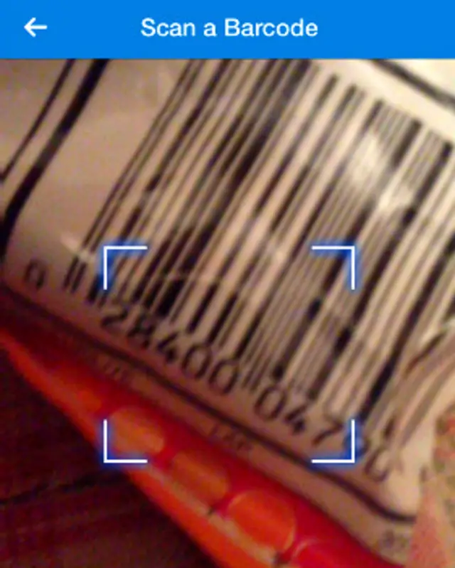 Lector de código de barras