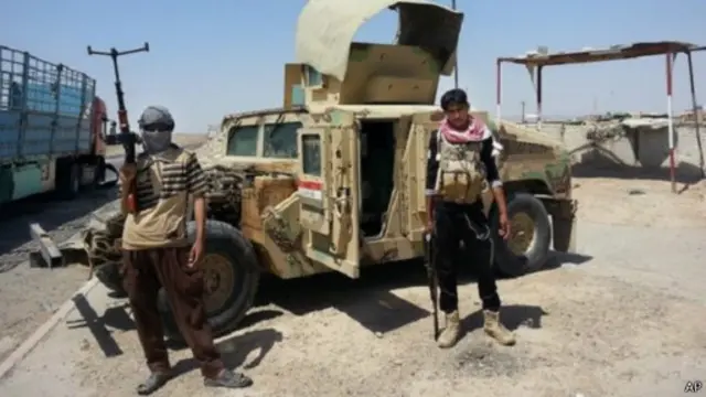 سيطر مسلحو تنظيم الدولة الإسلامية على مناطق كبيرة من بيجي لكنهم لم يسيطروا على مصفاة النفط.