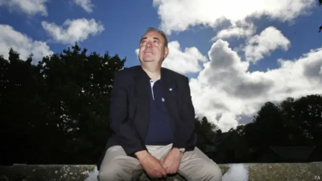 Бывший первый министр Шотландии Алекс Салмонд