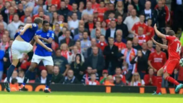 د اېورټن او لېورپول تر منځ لوبه ۱-۱ مساوي ختمه شوه.