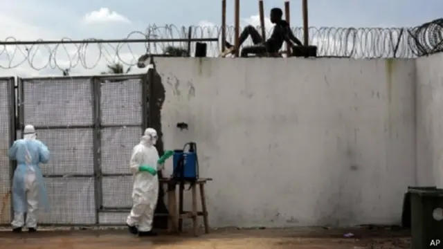 حجر صحي في ليبيريا