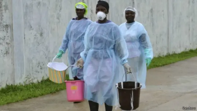 حجر صحي في ليبيريا