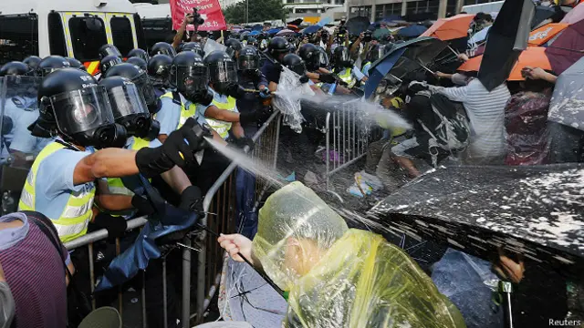 Protestas en Hong Kong