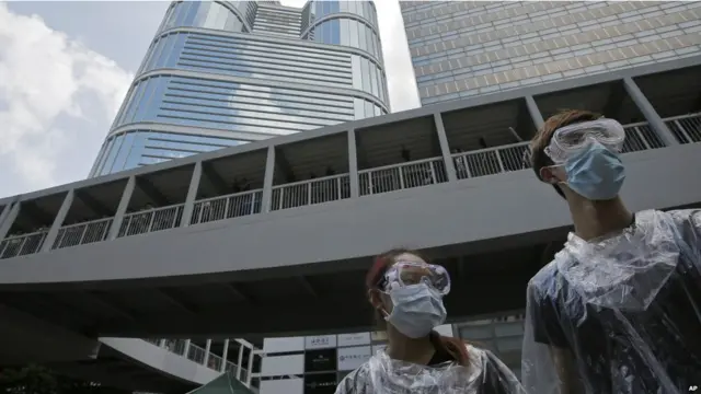 Biểu tình ở Hong Kong