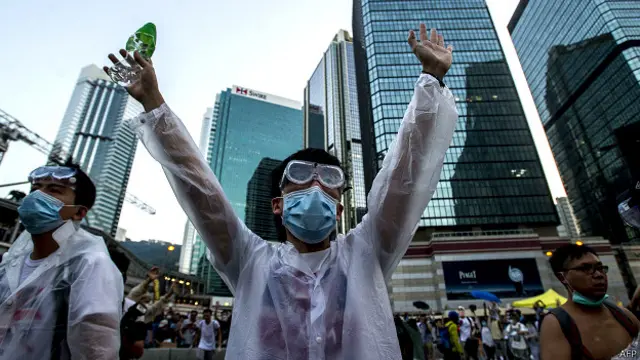 Protestas en Hong Kong