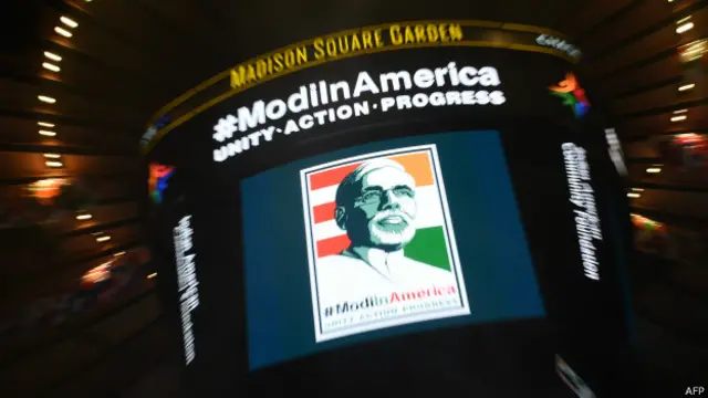 मोदी, मैडिसन स्क्वायर