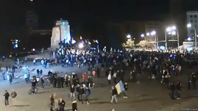 Кадр з онлайн-трансляції 