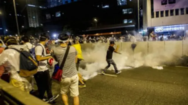 हांगकांग में प्रदर्शन