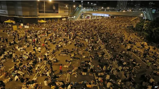 Беспорядки в Гонконге