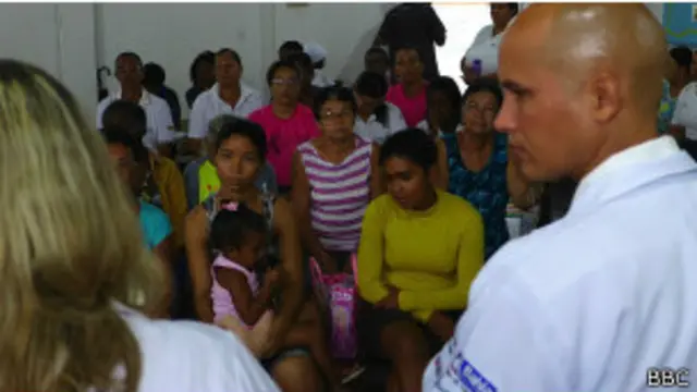 Pacientes de médico cubano