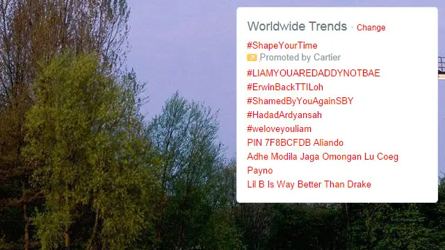 #ShameOnYouSBY sempat masuk sepuluh besar trending topic Twitter dunia.