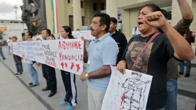 Protesta en Guerrero