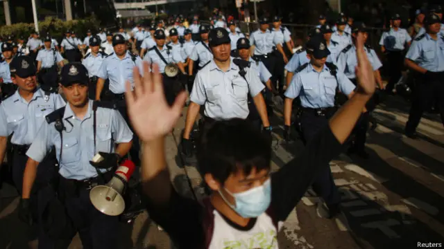 Демонстрации в Гонконге