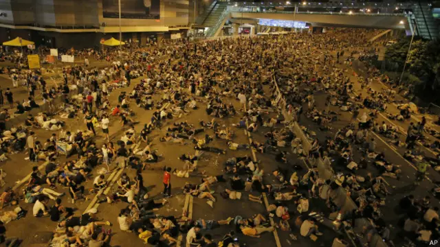 Демонстрации в Гонконге