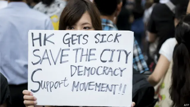 Демонстрации в Гонконге