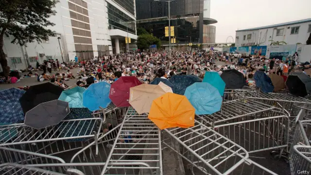 Демонстрации в Гонконге