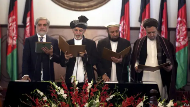 अशरफ़ ग़नी का शपथ ग्रहण समारोह